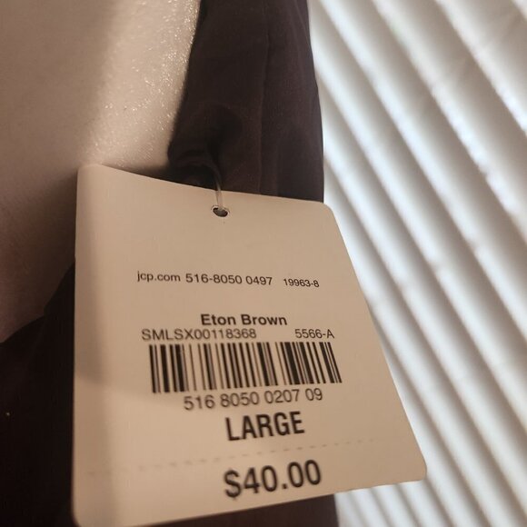 St Johns Bay NWT Brown Puffer Jacket. EXCELLENT CONDITION! Size L - Picture 5 of 12